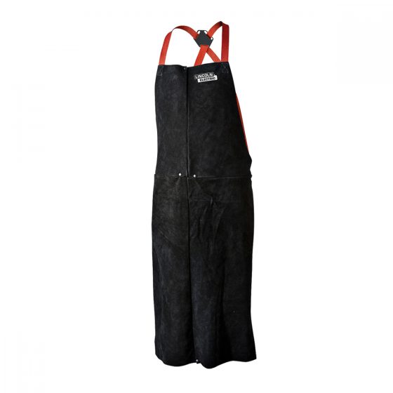 Delantal De Soldador De Piel De Vaca – 92x60 Cm, Color Naranja, Resistente A Chispas Y Calor